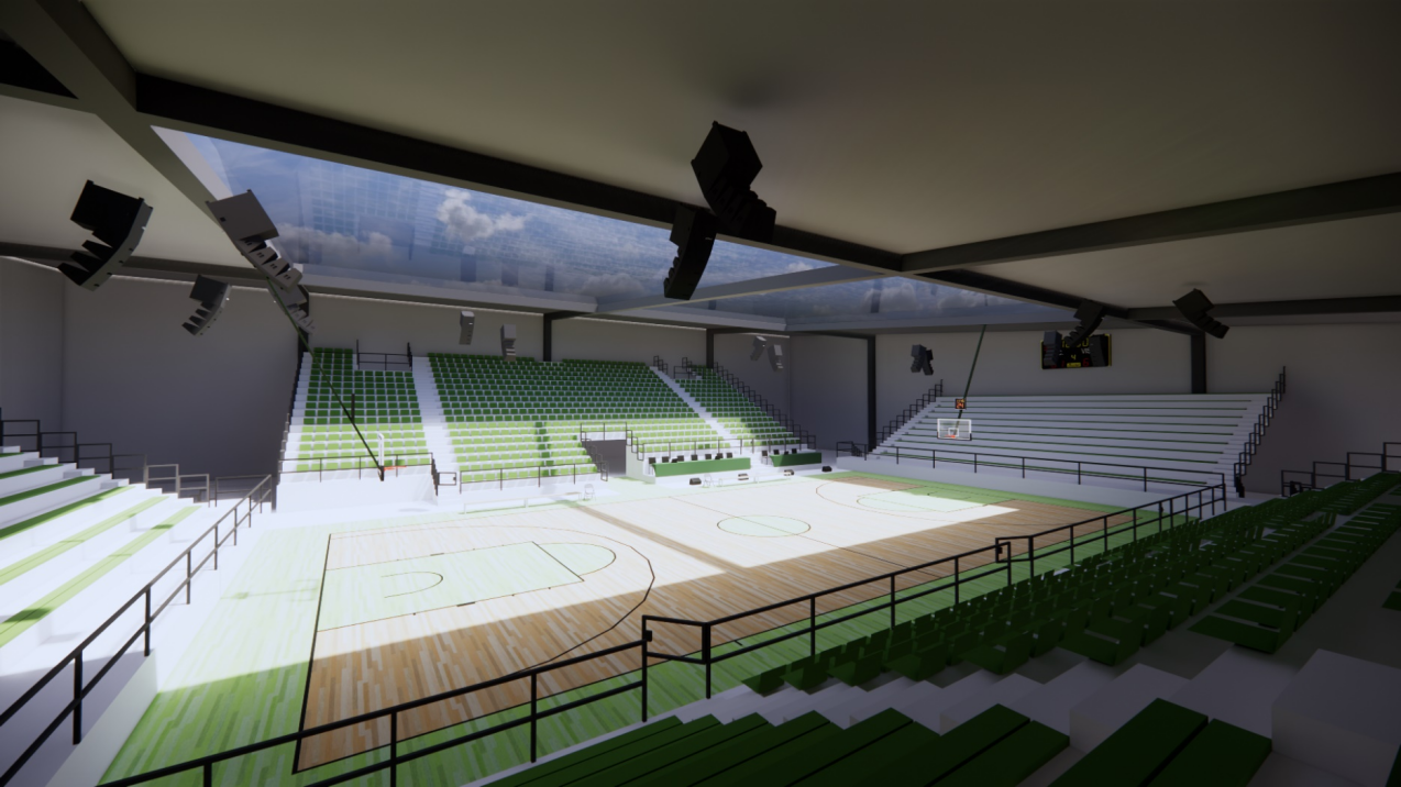 室內(nèi)體育場(chǎng)館（籃球場(chǎng)）