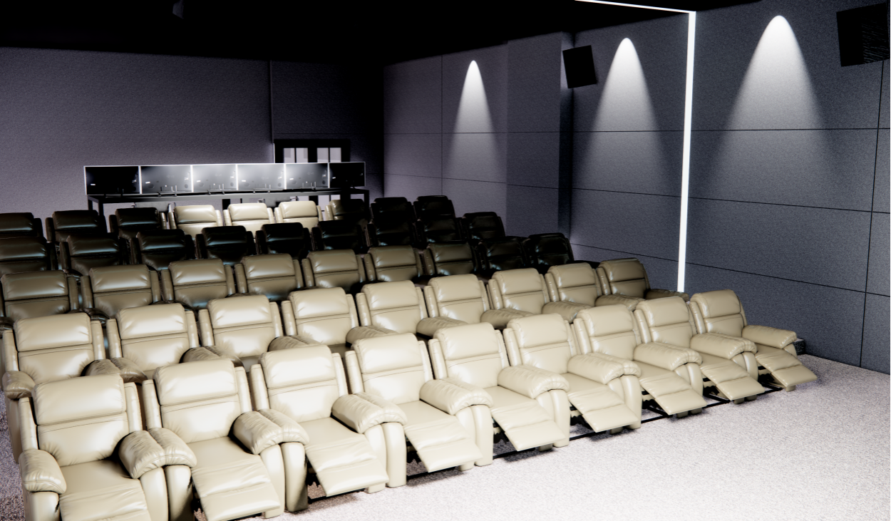 電視臺全景聲LED直視顯示審片室（80m2以上）