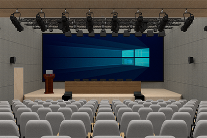 學(xué)術(shù)報(bào)告廳（200-400m2）